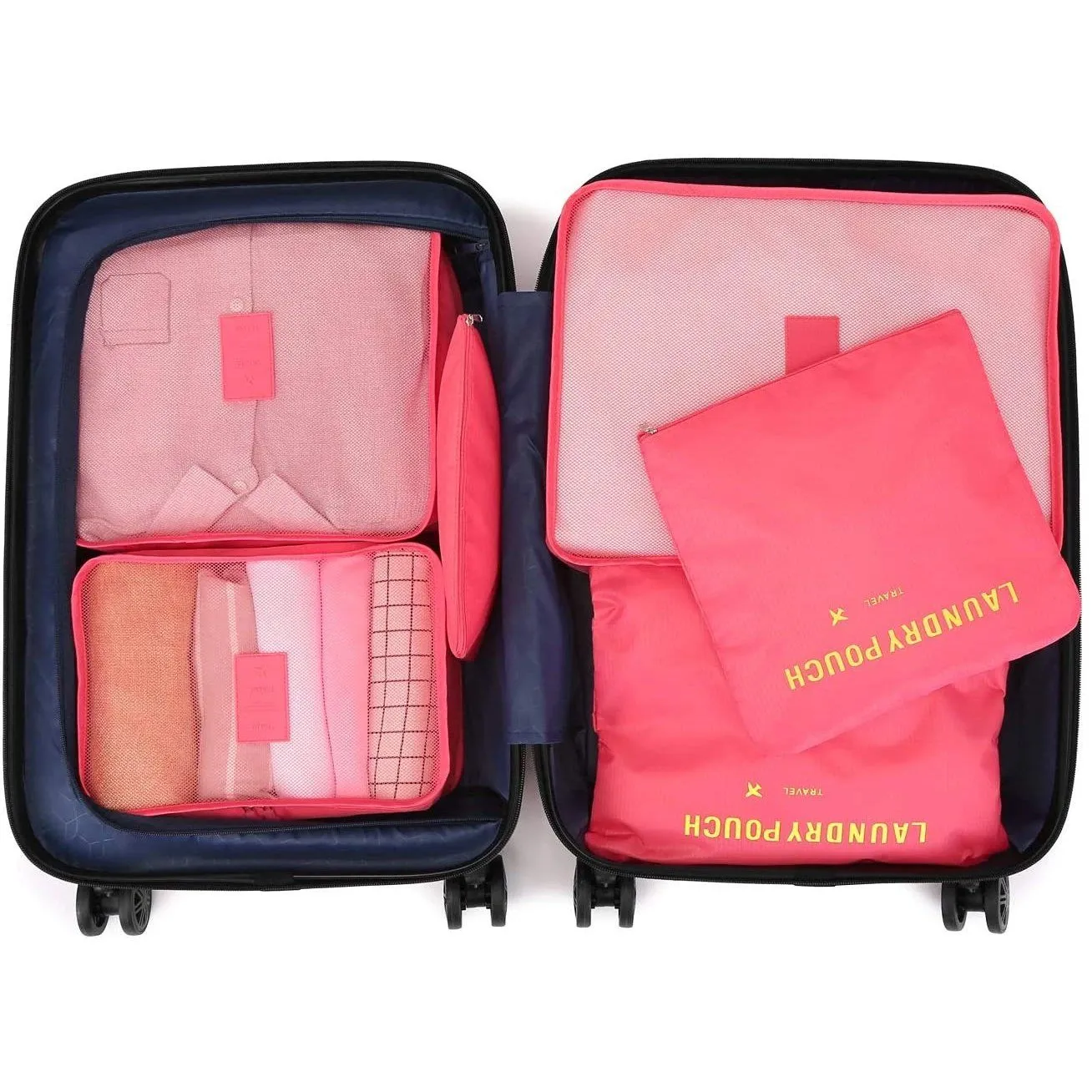 6-Pack: Fitnate Compression Packing Cubes