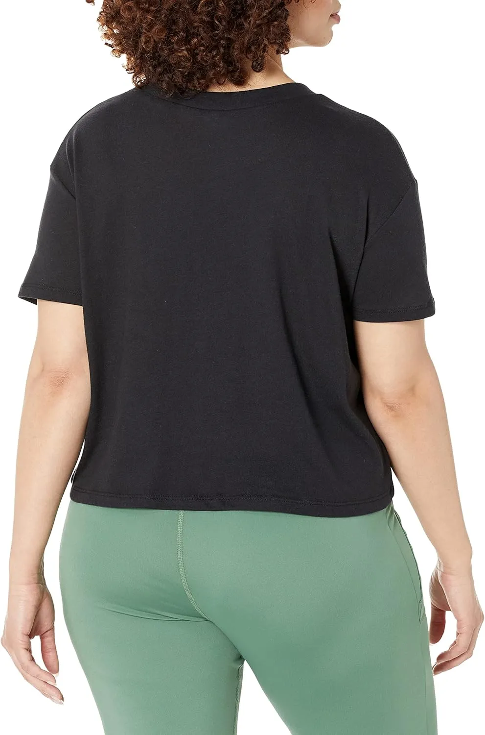 Alternative Women's Cropped T shirt, Headliner Vintage Cropped Tee