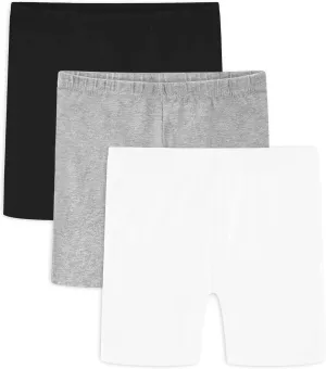 Auranso Girls Bike Shorts Cartwheel Breathable and Safety Biker Under Dress Dance Shorts Kids Clothes
