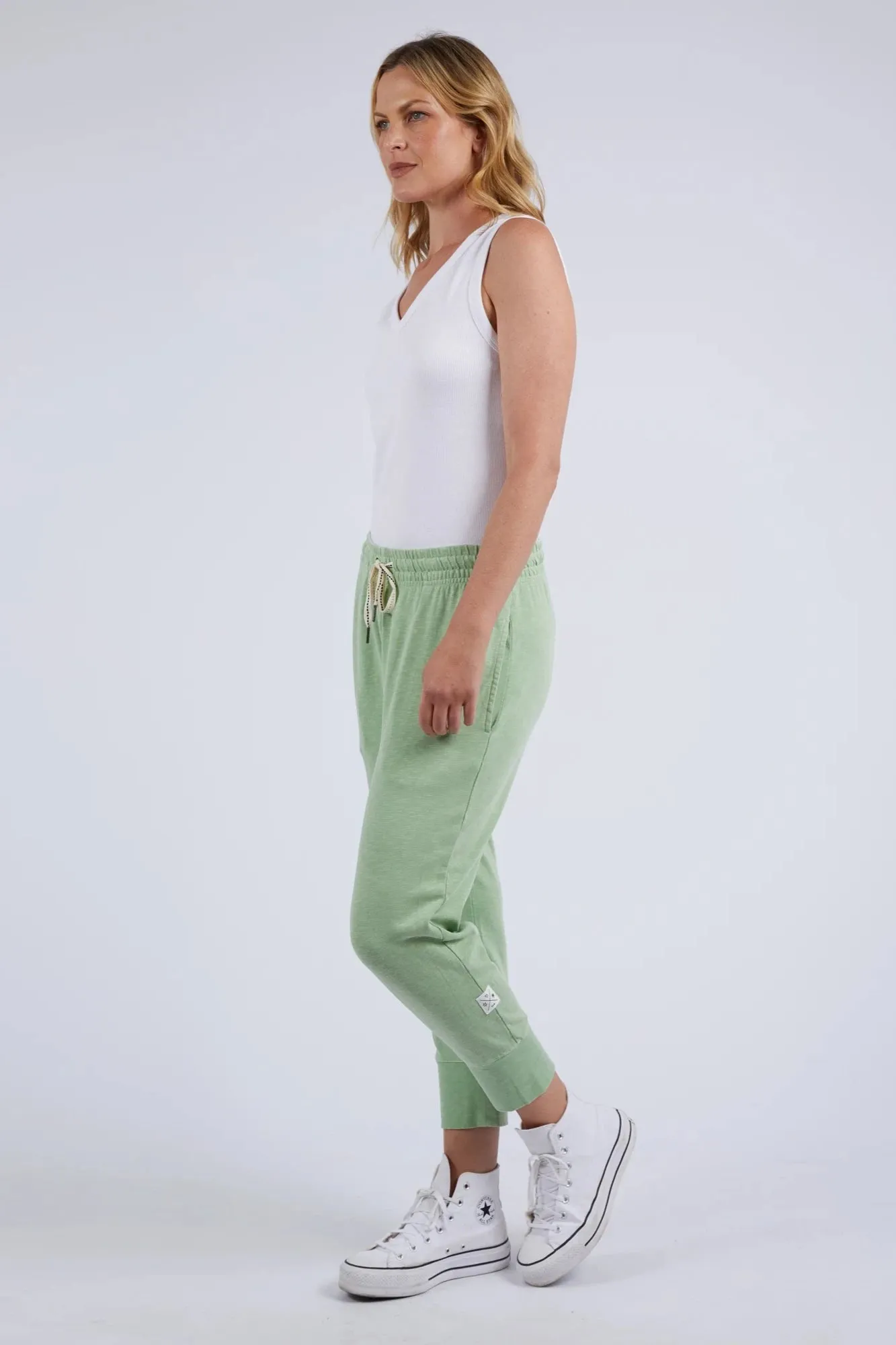 Brunch Pant in Quiet Green