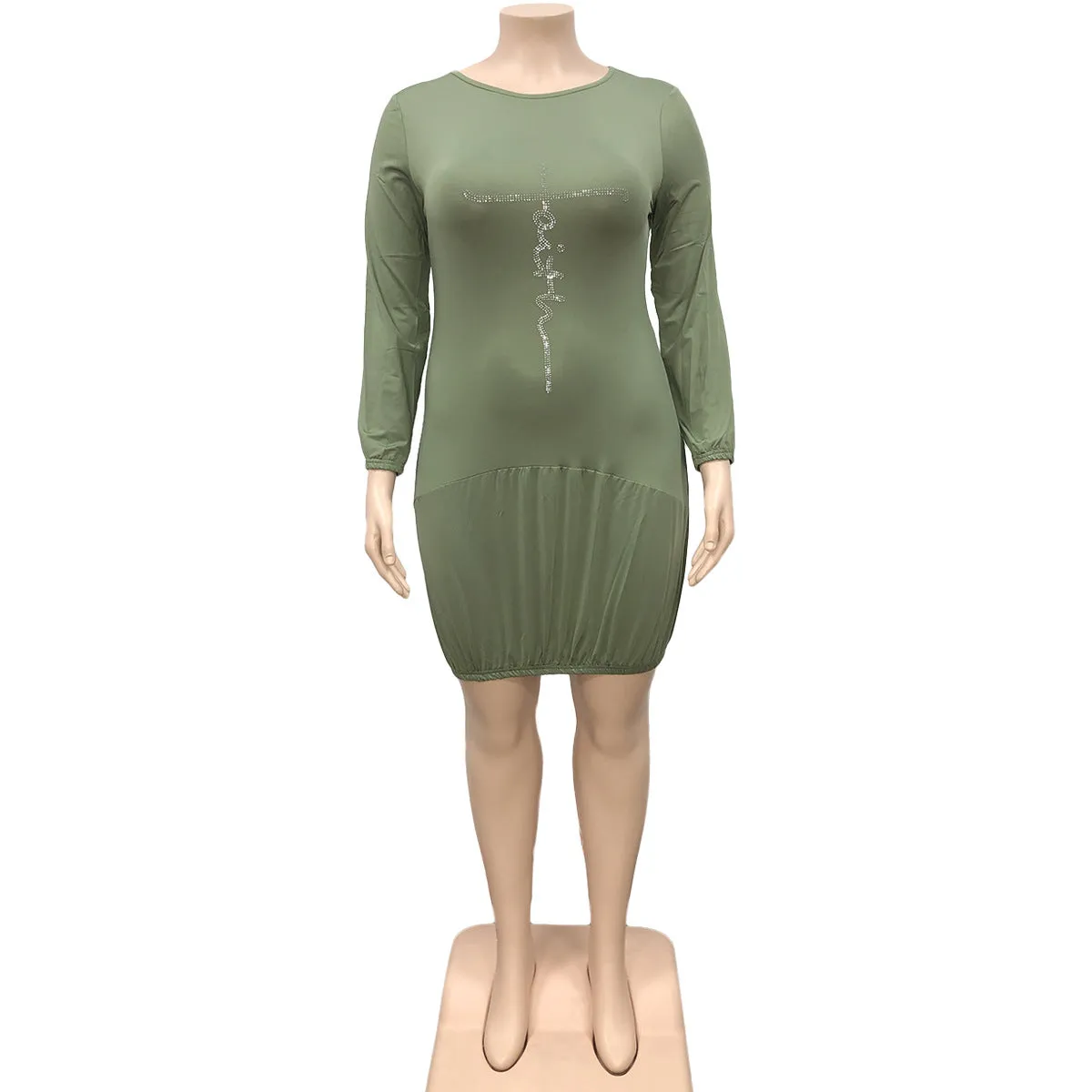 Fashion hot diamond dress（AY1475）