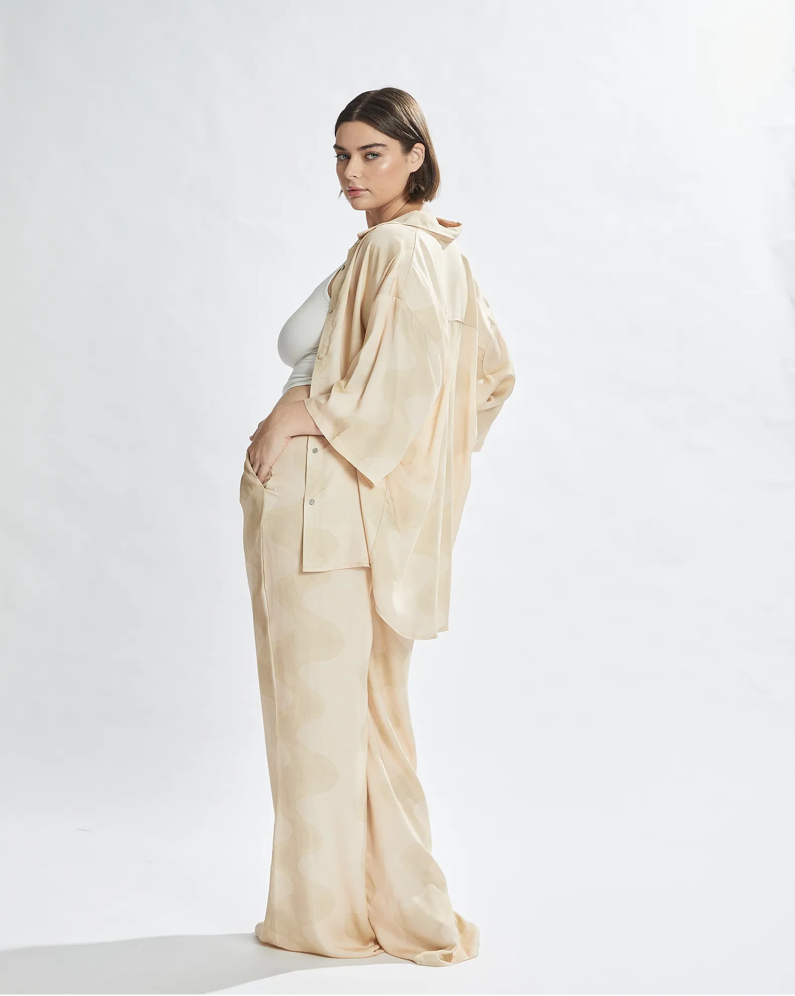 Margot Pants Mirage Cropped