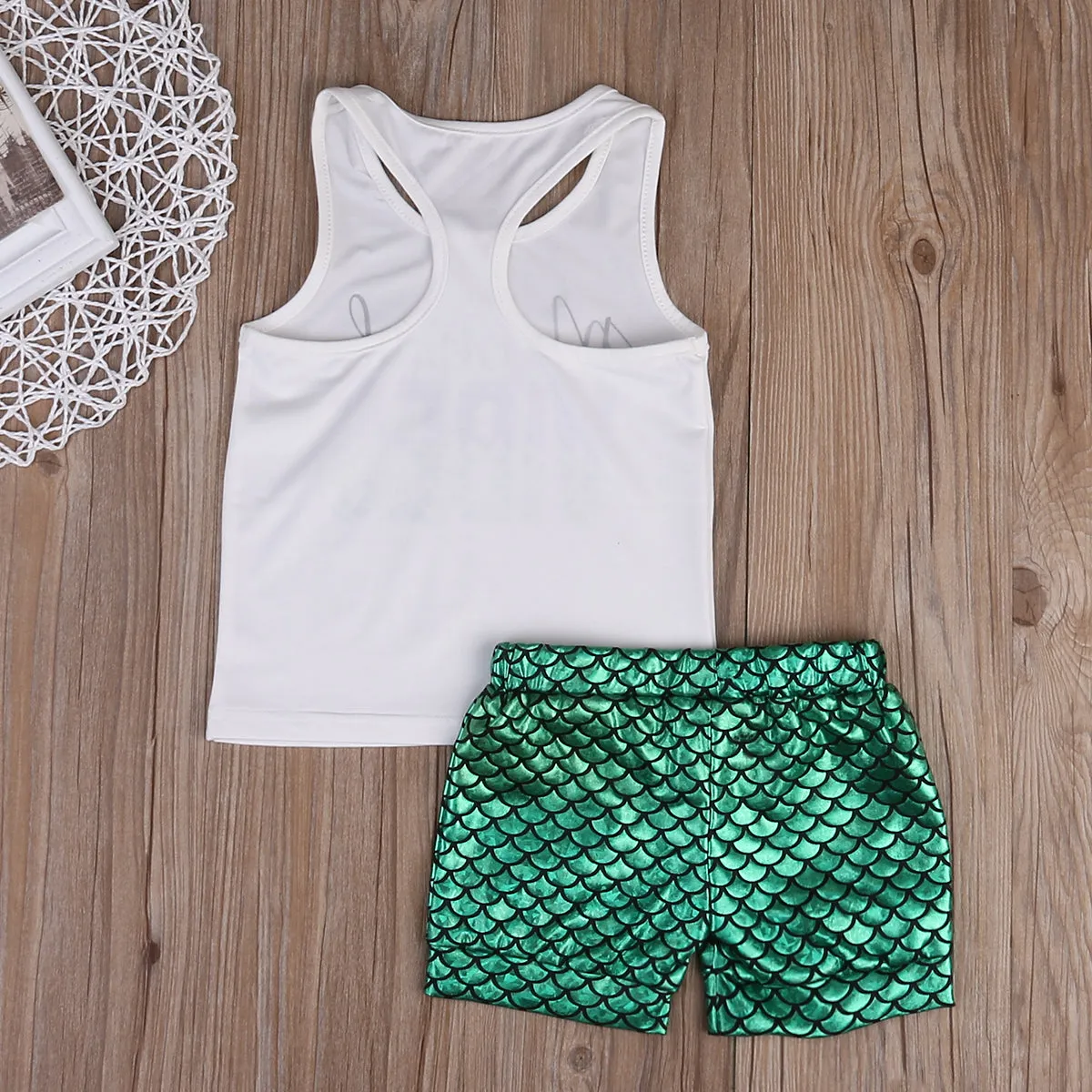 Mermaid Vibes Shorts Set
