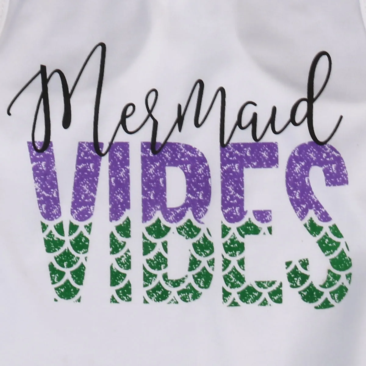 Mermaid Vibes Shorts Set