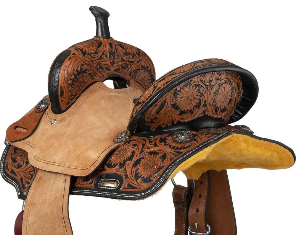 Royal King Youth Dublin Barrel Saddle