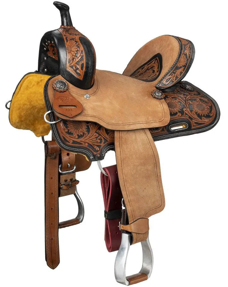 Royal King Youth Dublin Barrel Saddle