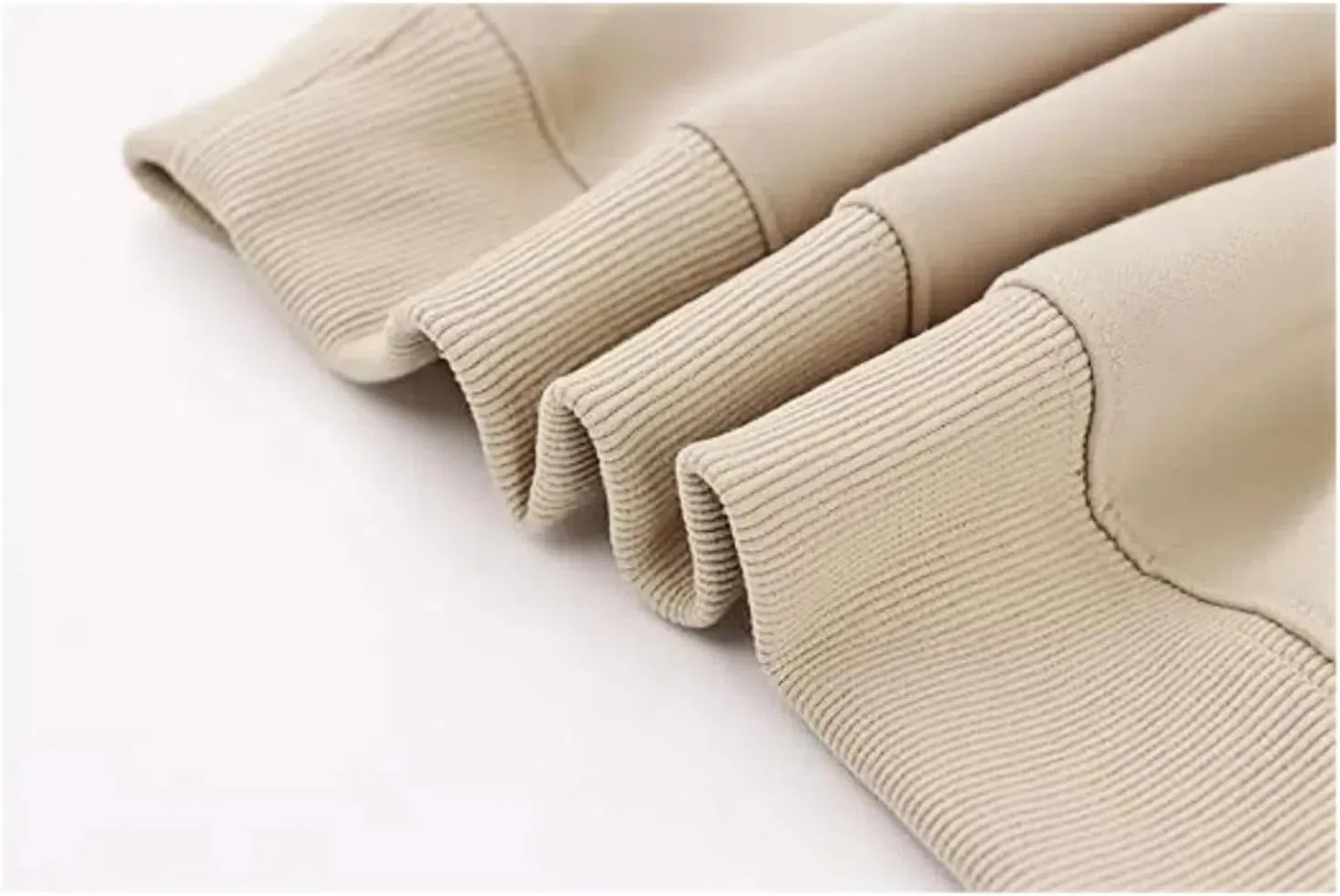 Unisex Basic Loose Hoodie Sweatshirt Long Sleeve Pocket Drop Shoulder Pullovers